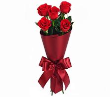 5 Красных роз Эдлесс Лав в Щучье Букет 5 Красных роз Эдлесс Лав в Щучье