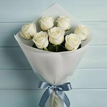7 Белых роз Эдлесс Лав #REPLACE_PRED# Щучье Букет 7 Белых роз Эдлесс Лав #REPLACE_PRED# Щучье