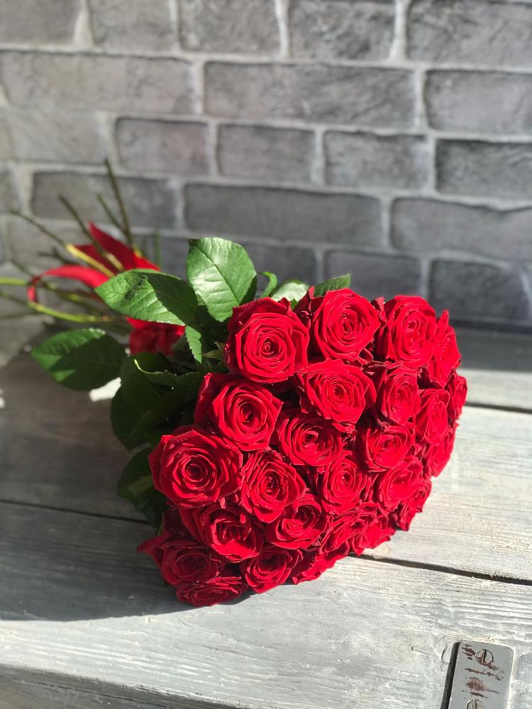 Красные розы Фридом в Щучье Букет Красные розы Фридом в Щучье