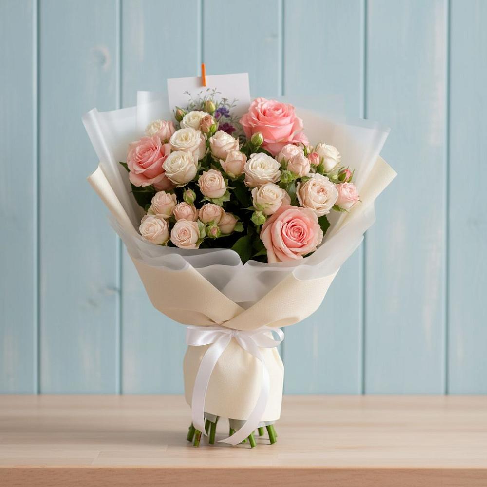 Букет голос любви в Щучье Букет цветов из: Розы в Щучье