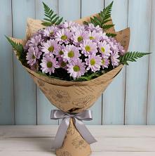 Букет соблазн в Щучье Букет цветов из:  Хризантемы в Щучье