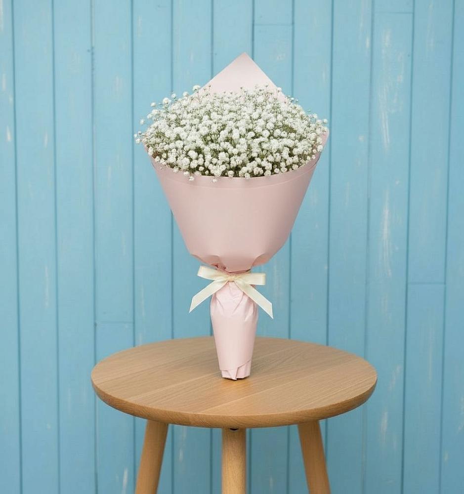 Букет Воздушное настроение в Щучье Букет цветов из: Гипсофила в Щучье