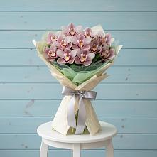 Букет 11 орхидей в Щучье Букет цветов из:  Орхидеи и Розы в Щучье