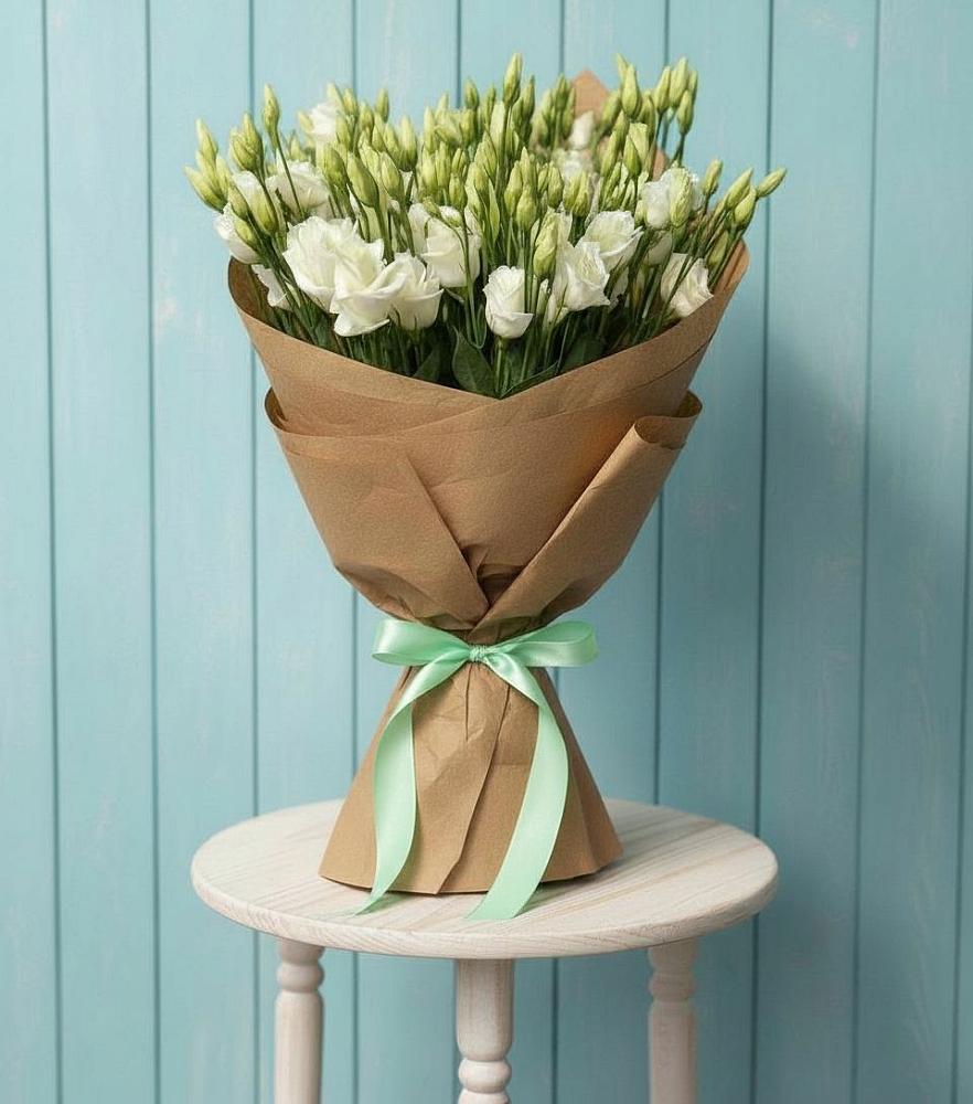 Букет Утренняя Свежесть в Щучье Букет цветов из: Лизиантусы в Щучье