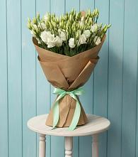 Букет Утренняя Свежесть в Щучье Букет цветов из:  Лизиантусы в Щучье