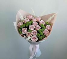 Букет доброе утро в Щучье Букет цветов из:  Розы и Хризантемы в Щучье