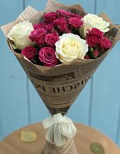 Букет Удивительный из роз #REPLACE_PRED# Щучье Букет цветов из:  Розы #REPLACE_PRED# Щучье