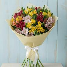 Букет Летние краски в Щучье Букет цветов из:  Альстромерии в Щучье