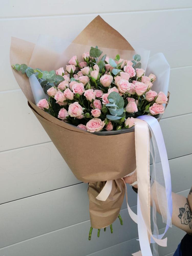 Букет Нежное касание в Щучье Букет цветов из: Розы в Щучье