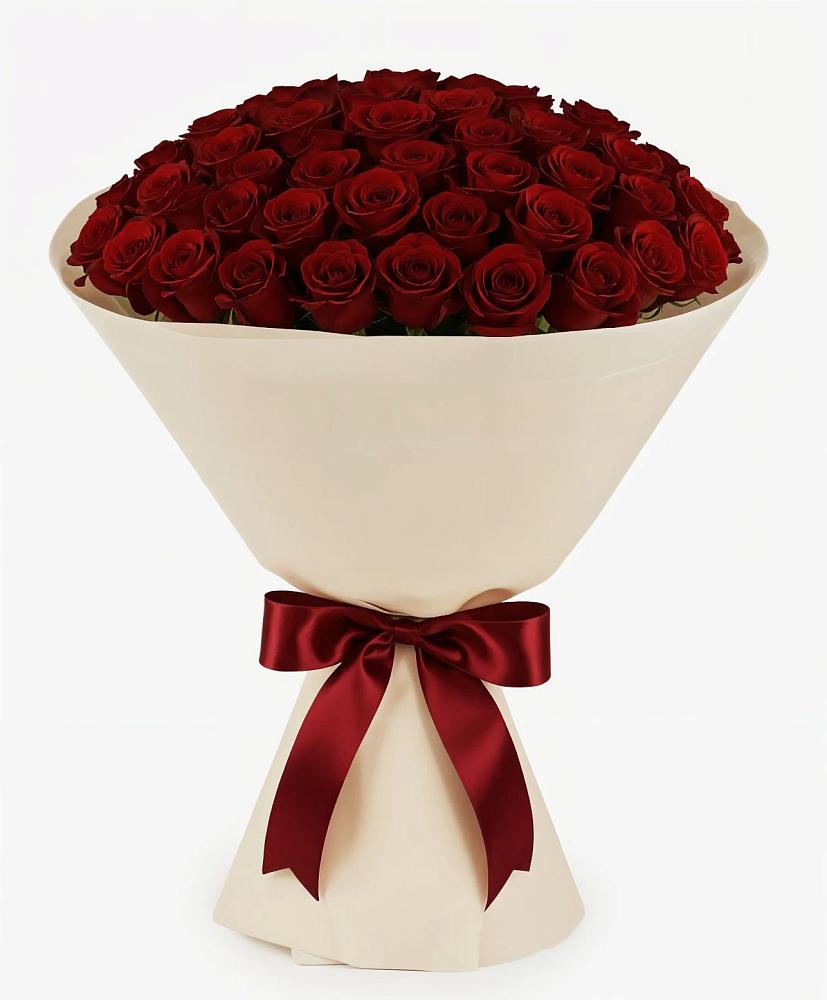 101 Бордовая роза Блэк Бакарра в Щучье Букет 101 Бордовая роза Блэк Бакарра в Щучье