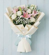 Букет Лилии в Щучье Букет цветов из:  Лилии в Щучье