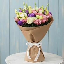 Букет Цветная эустома в Щучье Букет цветов из:  Лизиантусы в Щучье