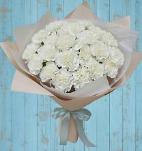 Букет Хрустальное утро в Щучье Букет цветов из:  Гвоздики в Щучье