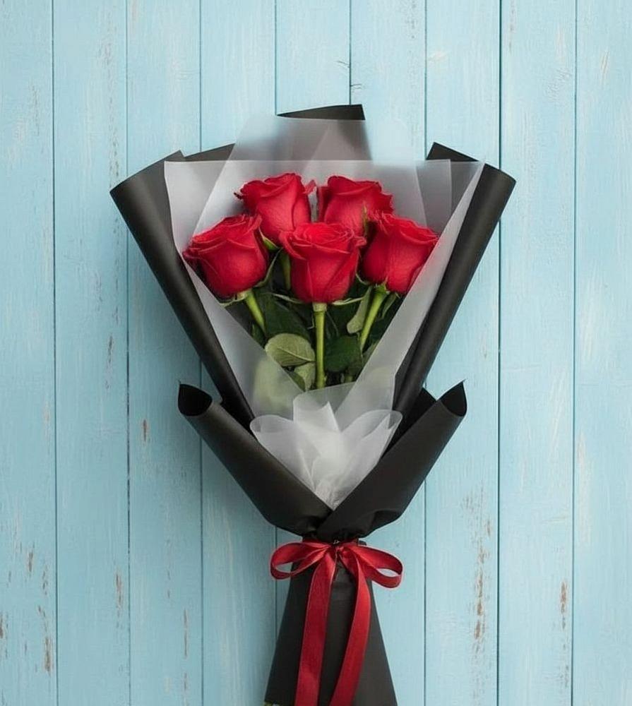 Букет в ритме города в Щучье Букет цветов из: Розы в Щучье